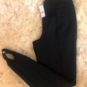 Ponte Knit Stirrup Pant